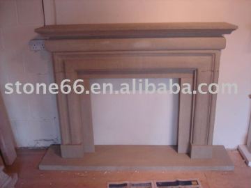 Chinese Sandstone Fireplace