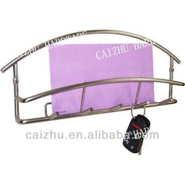 Wall Mount Mail Holder with Key Hooks