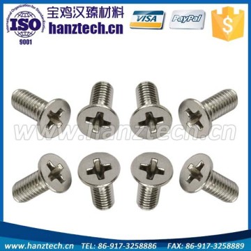 DIN7991Titanium mushroom head bolt