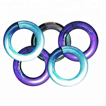 Creative round LED display screen for indoor