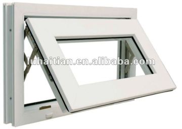 Guangzhou factory waterproof PVC awning window double glass