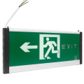 Customized glass exit sign light