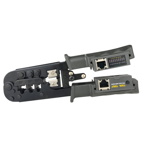 Crimping Tool with Stripper Cutter for 4/6/8 Pin