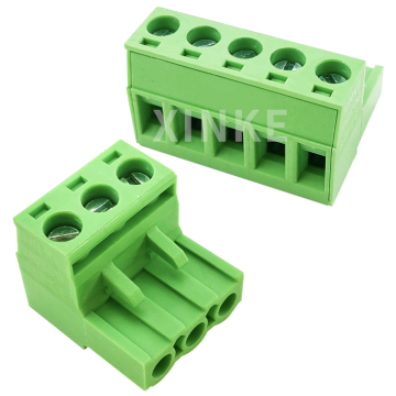 pitch 5.08mm pluggable female terminal block connector