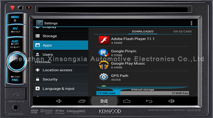 (Upgrading) HD Pioneer GPS Android Box with Android 4.2