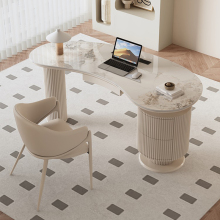 Modern Luxury Marble Office Desk for Designer Office Storage