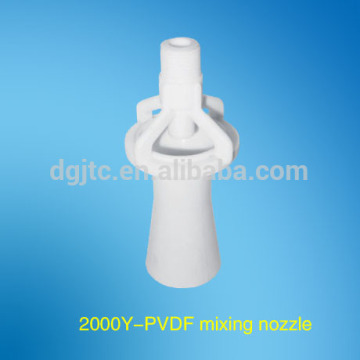 white plastic eductor nozzle