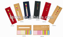 Recycled Nature notepad with sticky note