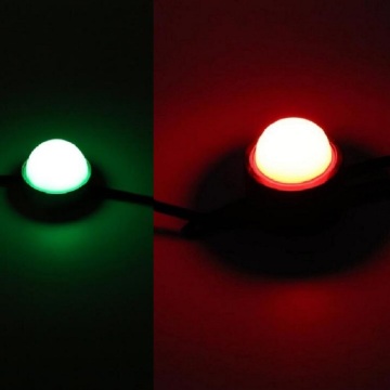 クリスマスフェスティバルの装飾のための色付きピクセルストリングライト