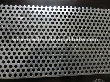 Round Hole Perforated Metal Screen