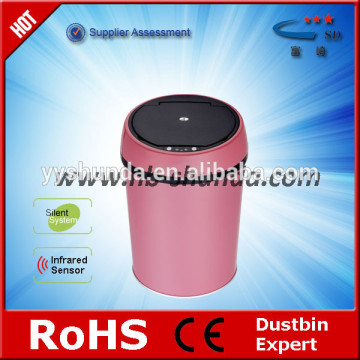 Sensor dustbin factory manufacture round sensor dustbin with inner bin 20 years for waste bin
