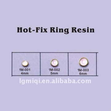 Hot Fix Ring Resin