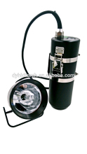 PROFESSIONAL CAVING DIVING LIGHT HID LAMP,85W,8500LM,18.2AH LIION BATTERY,120METERS WATERPROOF,