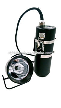 PROFESSIONAL CAVING DIVING LIGHT HID LAMP,85W,8500LM,18.2AH LIION BATTERY,120METERS WATERPROOF,