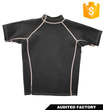 2mm neoprene printing womens short sleeve wetsuit jacket