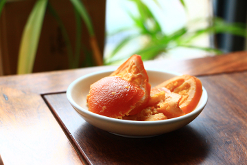 Gannan navel orange slices