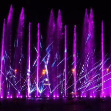 Pakistan Musical Fountain Show with Fire, Laser, and Underwater Lights