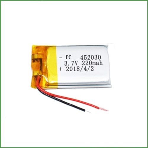 Factory Price 452030 3.7V 220mAh Lithium Polymer Battery