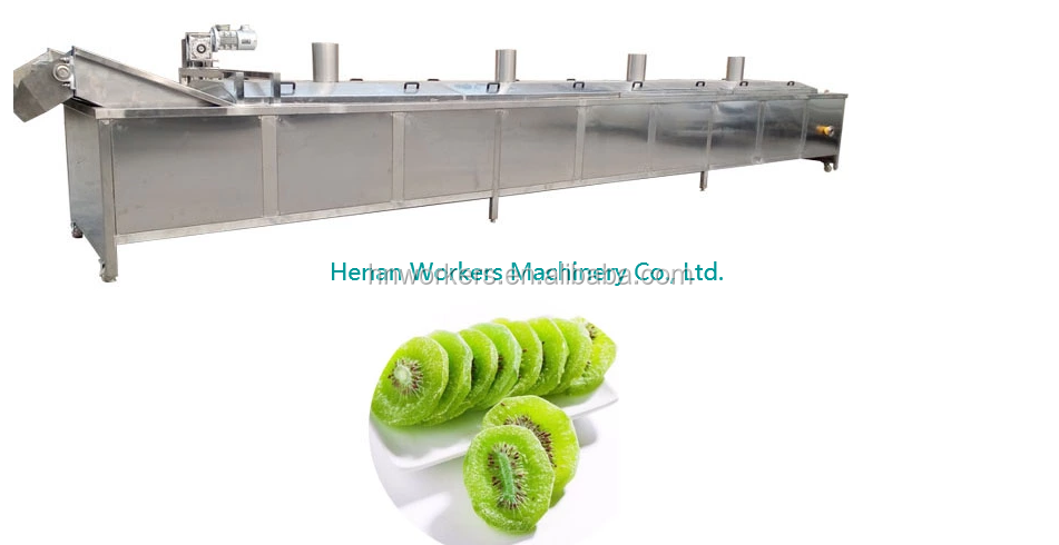 Fully automatic function for cooking machine steamer vegetable blanching machine