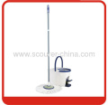 Eco-friendly dobrável Tornado Mop com cor azul e branca