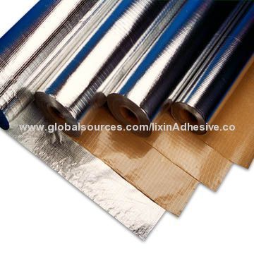 Double-sided Reflective Aluminum Foils, Prevents Dust and Moisture, 1.25m Roll Width