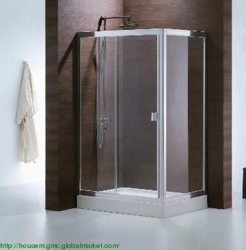 Aluminium Ally  Frame Square Shaped Shower Cubicle
