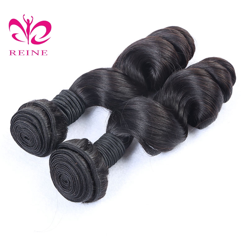 Best selling Natural extension human weave 8A grade virgin indian human hair 95-100g 100% virgin human hair for black woman