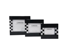 Handmade Lacquer Wooden Photo Frame with Seashell