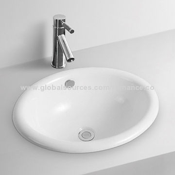 Above Counter Basin, Oval, Above Counter Mount