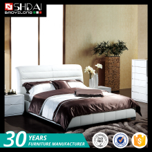 2016 new design leather modern home bedroom furniture sets