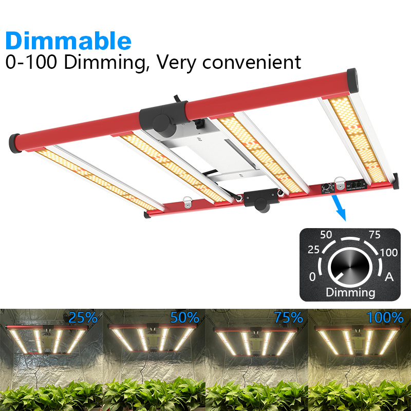 AGLEX Αναβάθμιση Dimmable 240w Grow Light Bar