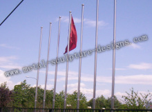 Stainless steel Flagpole