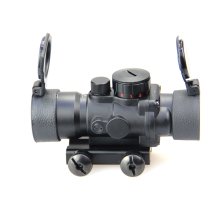 3.5X30 Prism Scope: Red, Green, Blue Etched Glass Rapid Range Finder