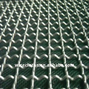 AISI 304L stainless steel crimped wire mesh (FACTORY)