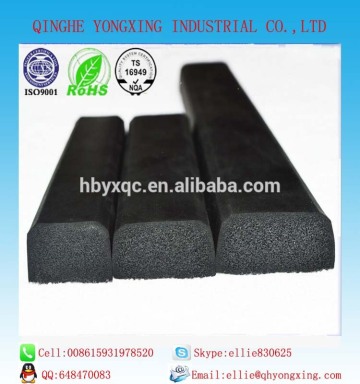 sponge rubber seal with adhesive tape