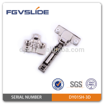 adjustable hydraulic nickel plated cabinet door hinge