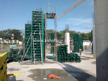 High Standardized System Frame Formwork For Concrete Pouring Of Square Or Rectangle Column