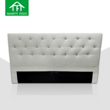 Custom Solid Wood Hotel Bed Panel Headboards with Cushion Padding - Single & Double Sizes Tufted Wooden Headboards