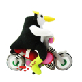 plysch tecknad djur pingvin