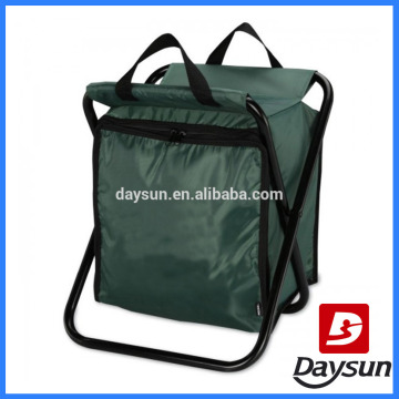 Folding chair cooler bag with chair chair cooler bag