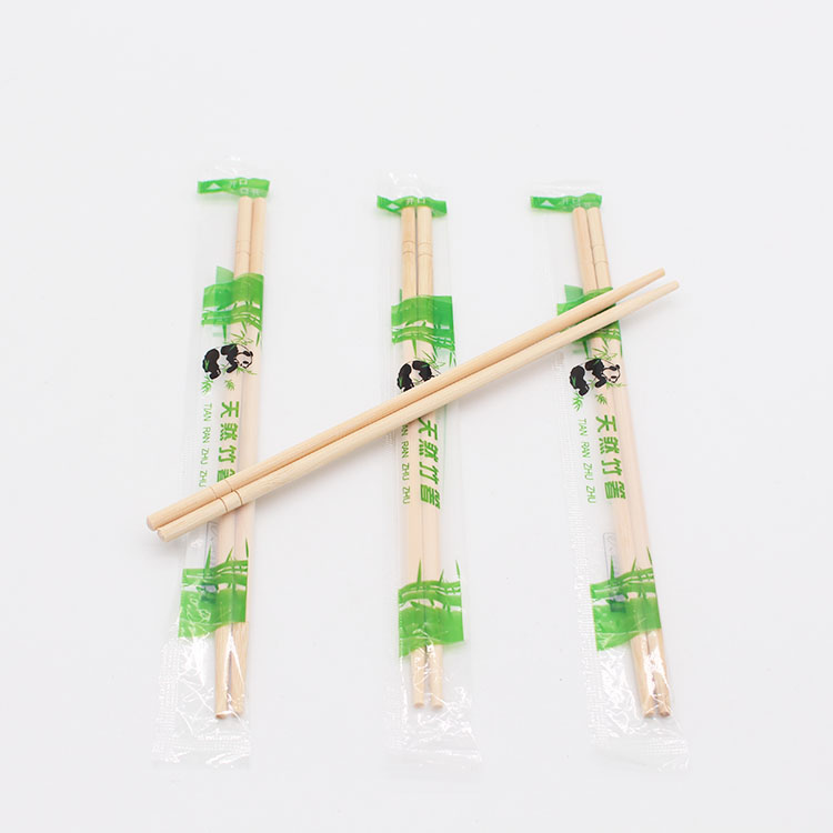 2020 sale 21 cm disposable round bamboo chopsticks for restaurant