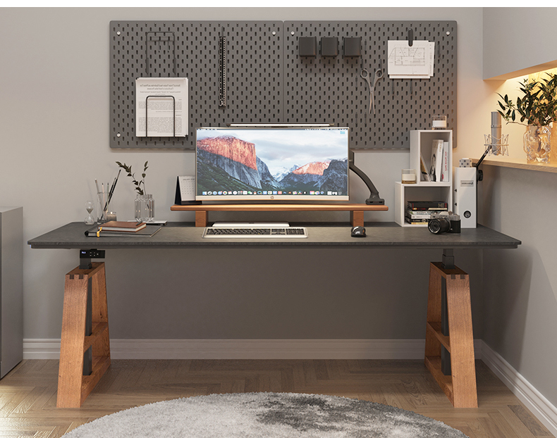 Office Commercial Adjustable Modern 3 Leg Standing Desk