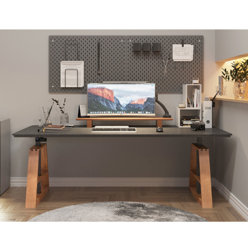 कार्यालय वाणिज्यिक समायोज्य आधुनिक 3 पैर स्थायी डेस्क