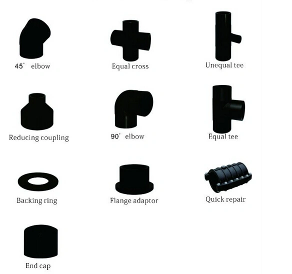 HDPE Butt Welding Fitting of Unequal Reducing Coupling