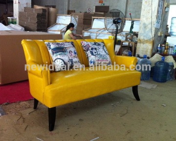 double seat sofa for hotel, cafe and restaurant (NC5115-2)