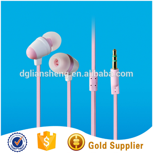 Desktop computer accessories plastic earphones, phone accessories mp3 ear phone manufacturers