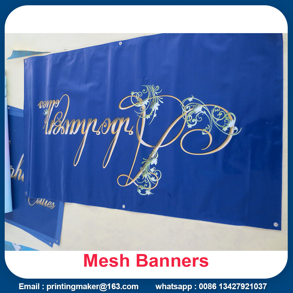 vinyl mesh banner