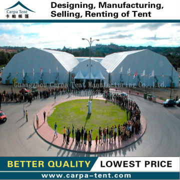 Aluminum polygon tent for warehouse .warehouse polygon tent