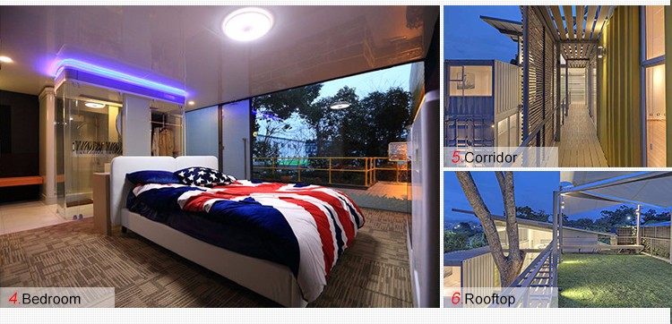 Fast Delivery Shipping Container Hotel Room house prefab hotel building