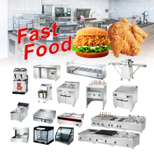 Commercial Kitchen Equipment for Fast Food Restaurants and Catering Services